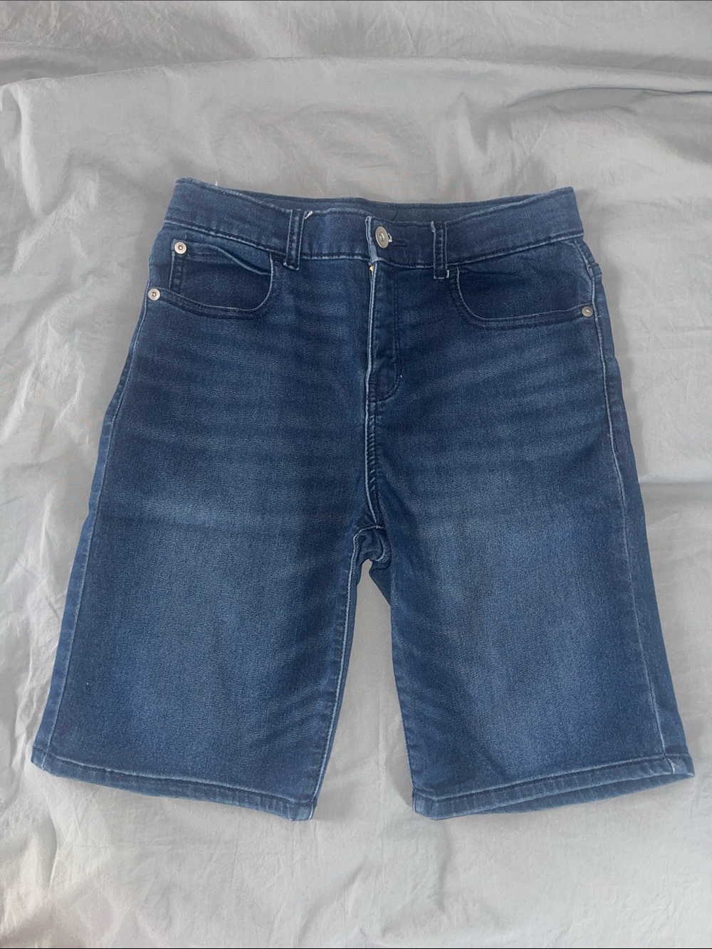 The Children's Place Dark Blue Denim Bermuda Shorts